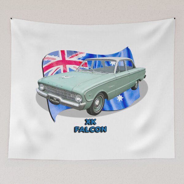 Item preview, Copy of XK Falcon – Australia’s First Locally Built Ford Classic on White Background designed and sold by Michael van der Hoorn.