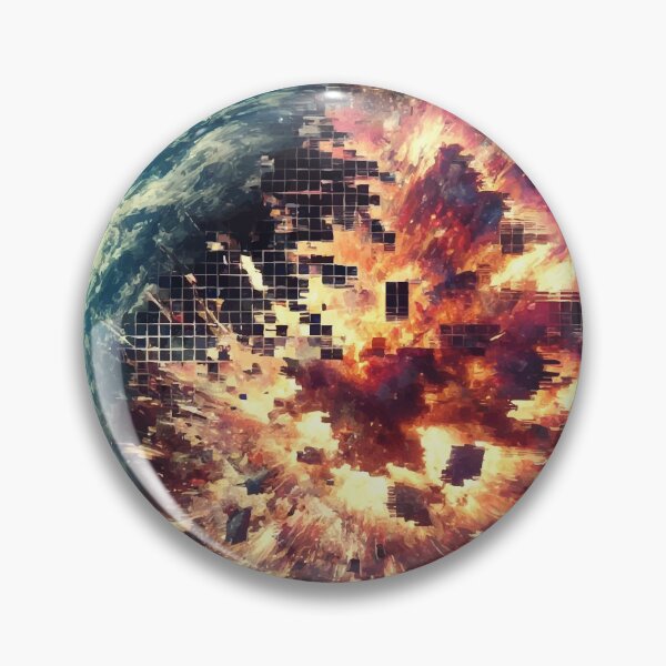 Item preview, Glitched Apocalypse: Cosmic Cataclysm designed and sold by AbstractAnom.