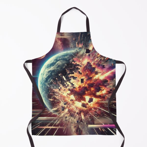 Item preview, Glitched Apocalypse: Cosmic Cataclysm designed and sold by AbstractAnom.