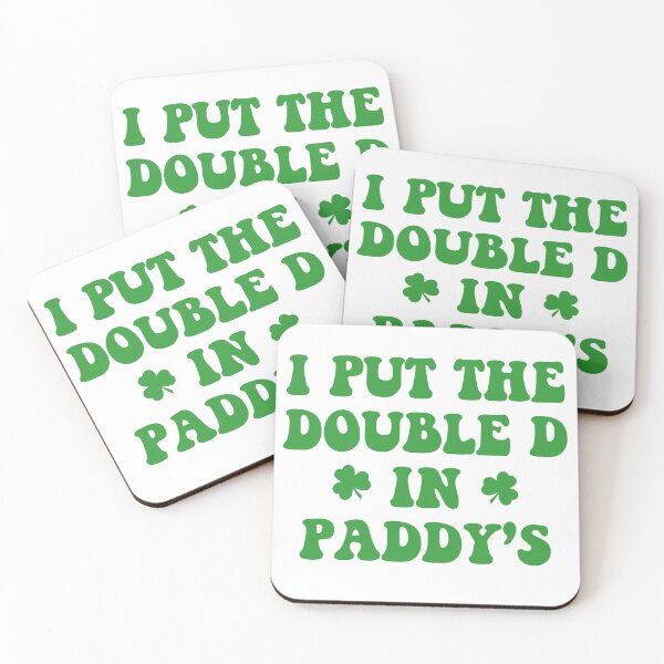 Item preview, i put the double d in paddy’s St Patrick green shamrock designed and sold by harriiiboo.