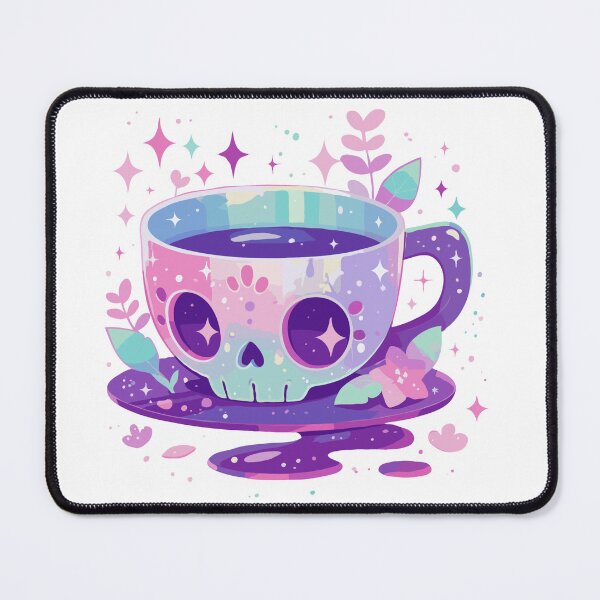 Item preview, kawaii death coffee designed and sold by craftyaliens.