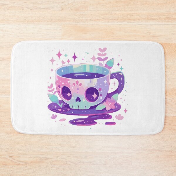 Item preview, kawaii death coffee designed and sold by craftyaliens.