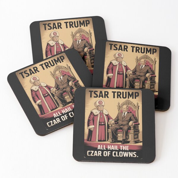 Item preview, "Tsar Trump – Czar of Clowns Putin Puppet Political Satire T-Shirt" designed and sold by COWELLM.