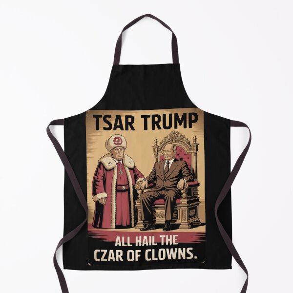Item preview, "Tsar Trump – Czar of Clowns Putin Puppet Political Satire T-Shirt" designed and sold by COWELLM.