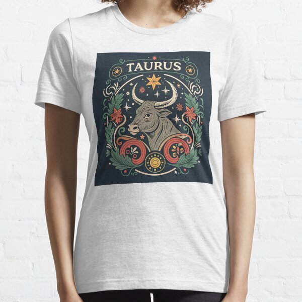 Item preview, Taurus Zodiac Sign designed and sold by Lucky Dog Merch.