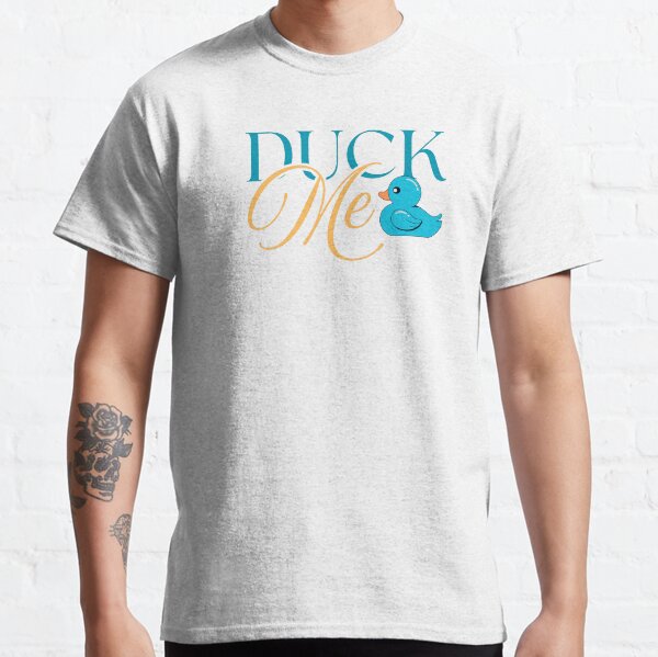 Item preview, “DUCK ME” Funny Jeep Ducking Sticker – Cute Blue Rubber Duck Bumper Decal designed and sold by Stickers by @molllyclare.