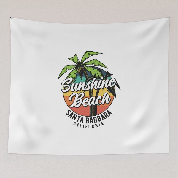 Item preview, Sunshine Beach, Santa Barbara: Tropical Vibes designed and sold by Polarisofficial.