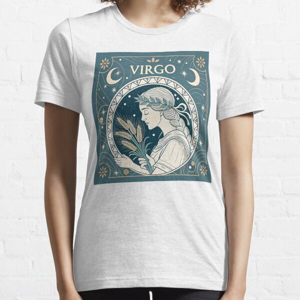 Item preview, Virgo Zodiac Sign designed and sold by Lucky Dog Merch.
