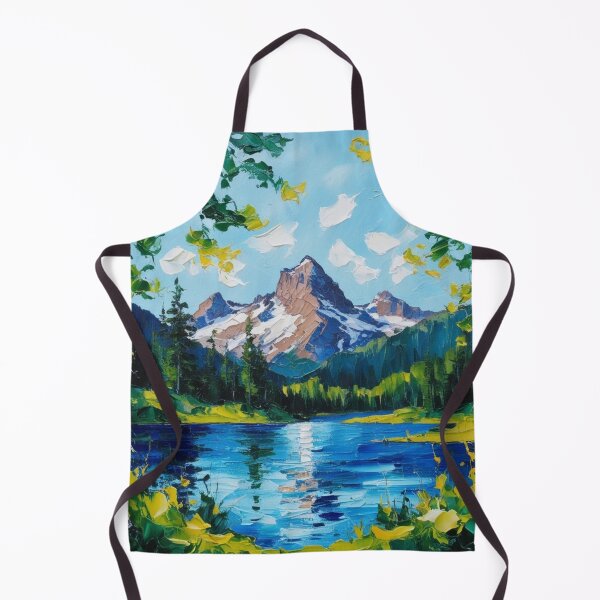 Item preview, Contemporary Peak Mountain Art designed and sold by Forest Aura Vibes.