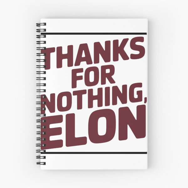 Item preview, Tesla bumper Thanks for nothing, Elon anti elon round  designed and sold by SanadDiab.