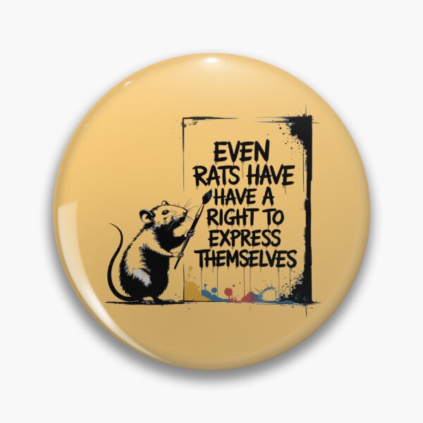 Item preview, Banksy Rat - No art is safe from the artist designed and sold by 123ks.