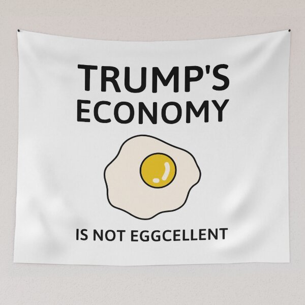 Item preview, Trump’s economy is not eggcellent  designed and sold by Rachel the Artist .
