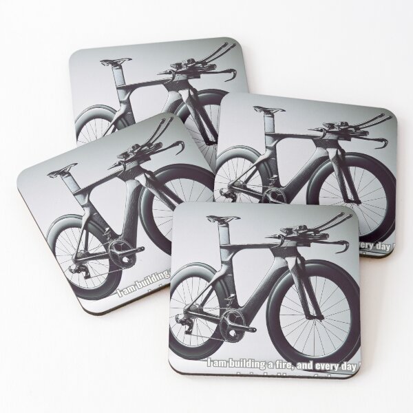 Item preview, Fuel the Fire – Triathlon Cycling Sticker designed and sold by Triathlongram.