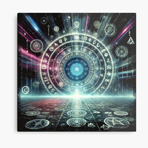 Item preview, Portal Between Worlds – Cyber Mystic Gate designed and sold by WitchLoom.