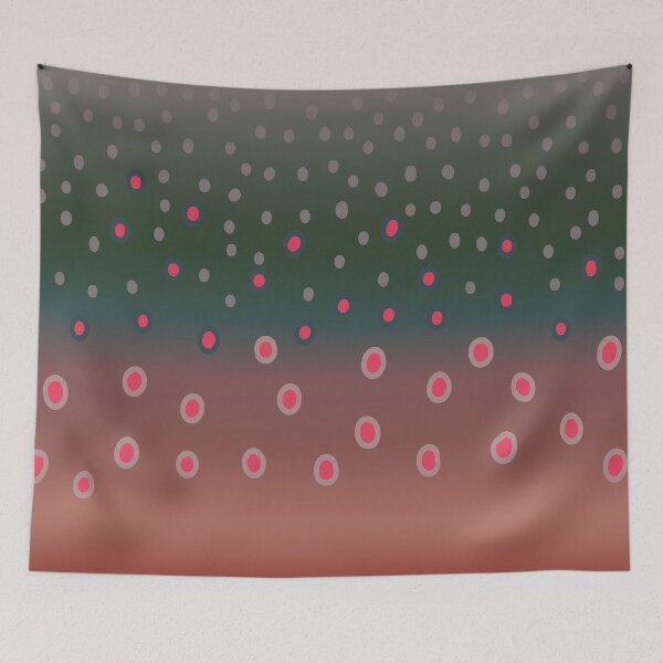 Item preview, Dolly Varden Skin Pattern Fishing Design designed and sold by BikeVoucherJr.