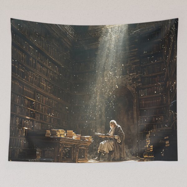 Item preview, The Keeper of Forgotten Knowledge designed and sold by oanaunciuleanu.