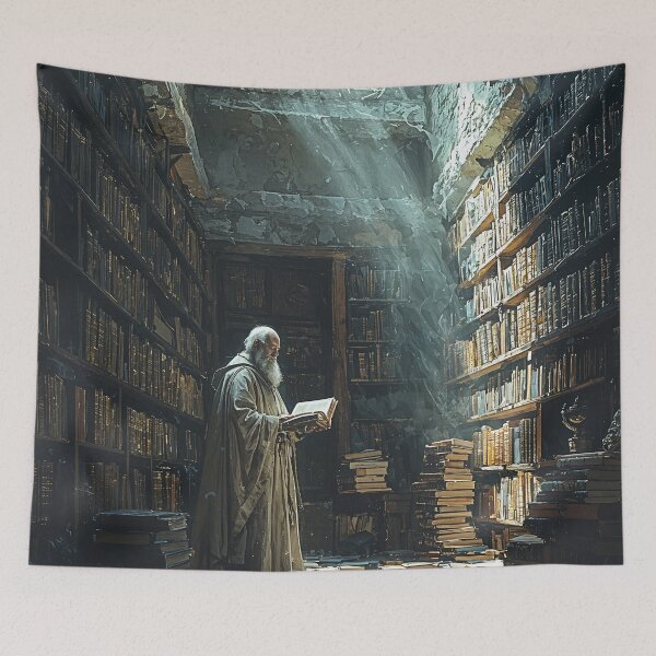 Item preview, The Keeper of Forgotten Knowledge designed and sold by oanaunciuleanu.