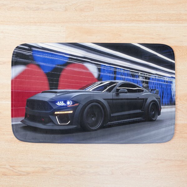 Item preview, Black Ford Mustang Dark Horse Poster – Pure Muscle, Ultimate Presence VIII designed and sold by AutoPopStudio.