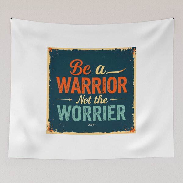 Item preview, Be a Warrior designed and sold by CreativeGorillas.