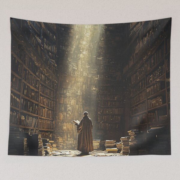 Item preview, The Keeper of Forgotten Knowledge designed and sold by oanaunciuleanu.
