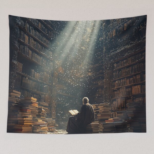 Item preview, The Keeper of Forgotten Knowledge designed and sold by oanaunciuleanu.