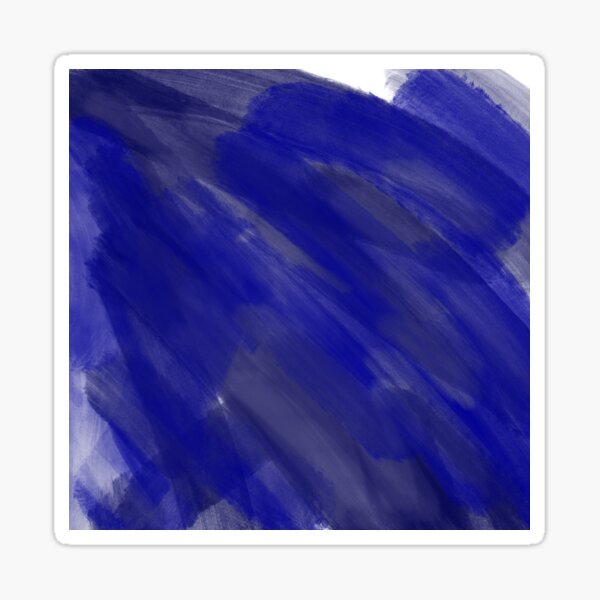 Item preview, Dark Blue Chalk Strokes designed and sold by alyssammayo.