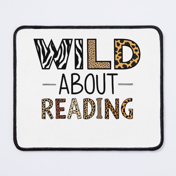 Item preview, Wild About Reading Animal Teacher Book Lover designed and sold by ArtFromBeyond.