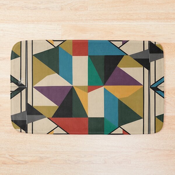 Item preview, Geometric multicolor "Vintage Glitch in the Matrix" designed and sold by Atarac.