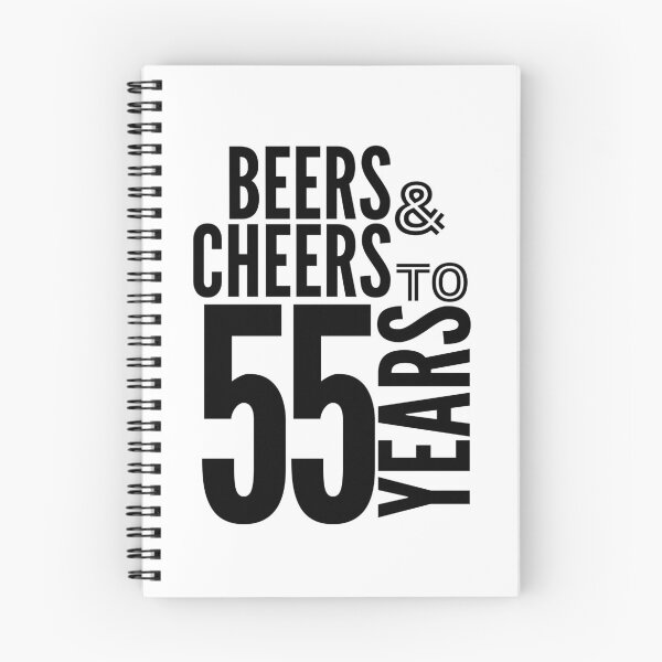 Item preview, Beers and Cheers to 55 Years | 55th Birthday Celebration | Anniversary designed and sold by highflycrafts.
