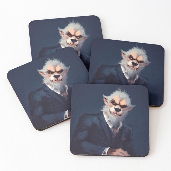 Item preview, Portrait of a Werewolf in a Suit designed and sold by Vintage Works.