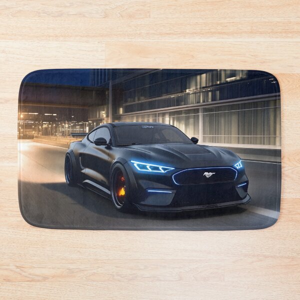 Item preview, Black Ford Mustang Dark Horse Poster – Pure Muscle, Ultimate Presence X designed and sold by AutoPopStudio.