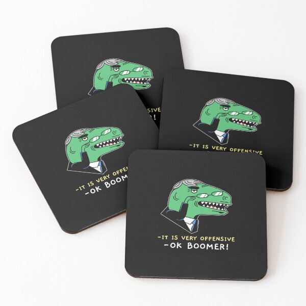 Item preview, "It's Very Offensive. – OK Boomer" | Sarcastic & Dark Humor designed and sold by Punny Graves.