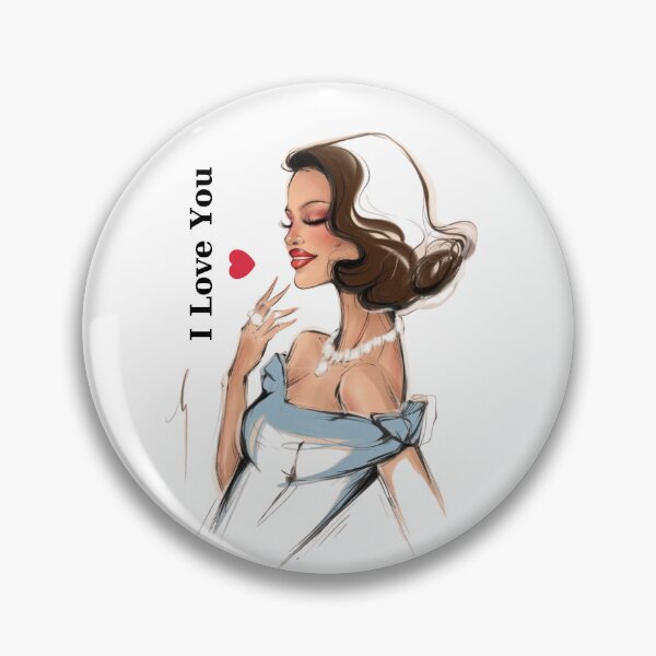 Artikelvorschau, Fankleidung von Selena Gomez|T-Shirt von Selena Gomez|Fan von Selena Gomez|T-Shirt mit Aufdruck „Ich liebe dich“ von Selena Gomez| entworfen und verkauft von Catword.