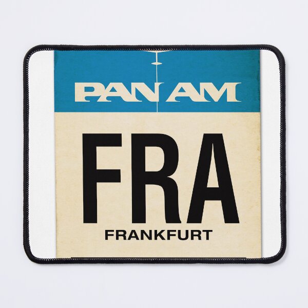 Item preview, FRA Frankfurt Luggage Tag - Travel Adventure Wanderlust designed and sold by -Koleidescope.