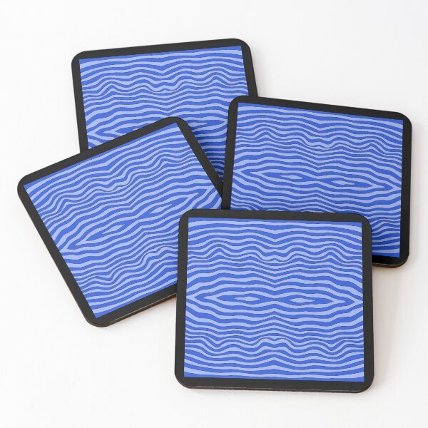 Item preview, Blue wave pattern designed and sold by Meo Design.
