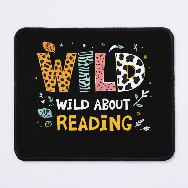 Item preview, Wild About Reading Animal Teacher Book Lover designed and sold by ArtFromBeyond.