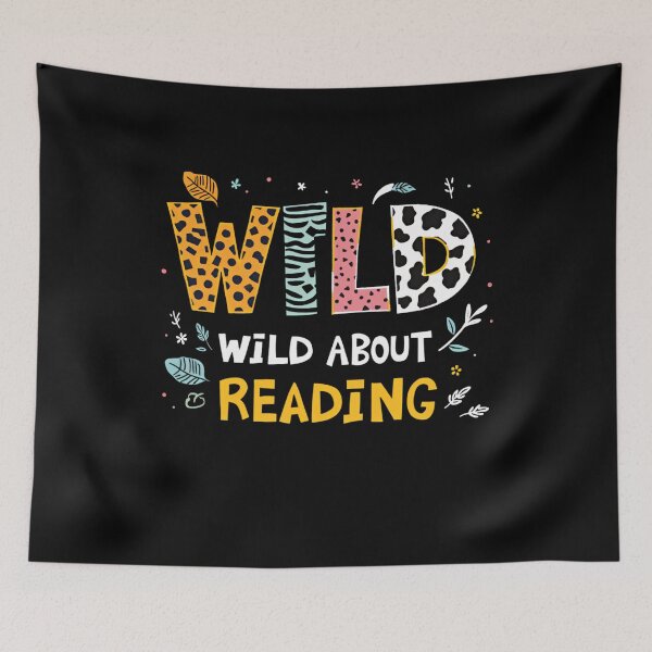 Item preview, Wild About Reading Animal Teacher Book Lover   designed and sold by ArtFromBeyond.