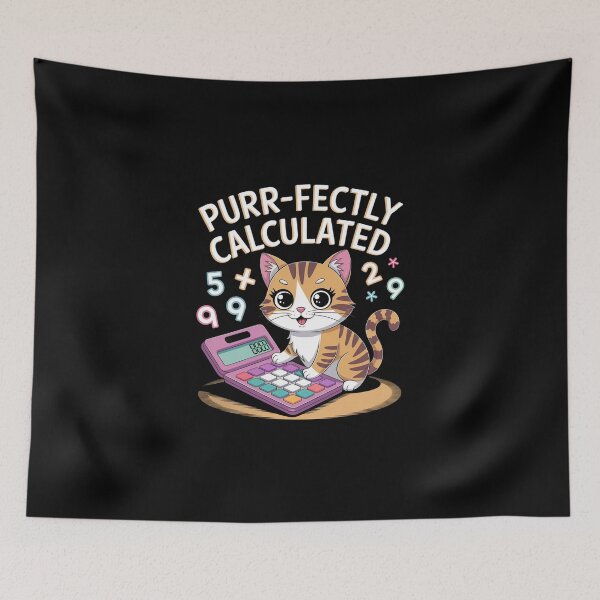 Item preview, Purr-fectly Calculated designed and sold by MagicWander.