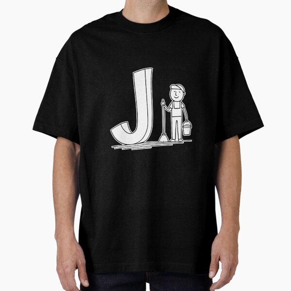 Item preview, An illustration of Janitor with letter J beside it designed and sold by rasagamastore.