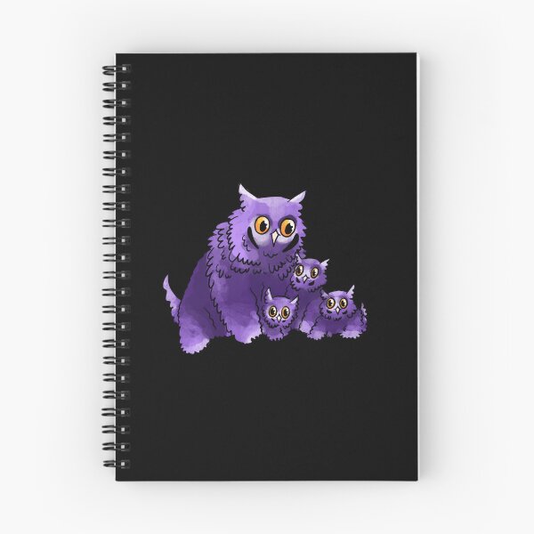 Item preview, Owlbear family (purple) designed and sold by TheDoodlemancer.