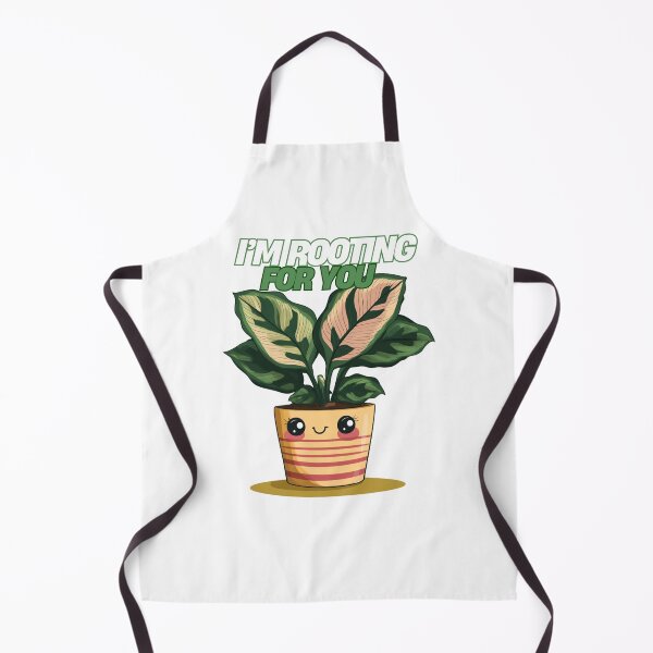 Item preview, Smiling Calathea Cheerful I'm Rooting for You Design Motivational Botanical Art Print designed and sold by myfavoritesm4.