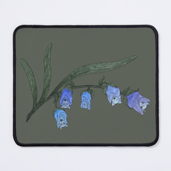 Item preview, Batbells- Fruit Bat and Bluebell Animal-Flower Hybrid designed and sold by Marguerite Artistry.