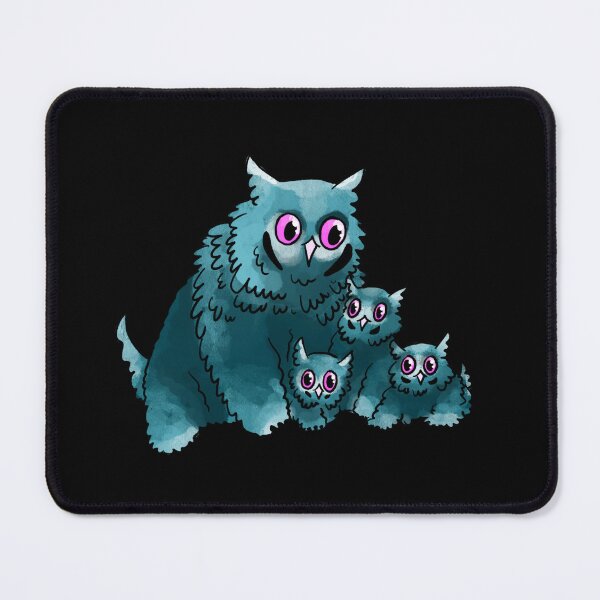 Item preview, Owlbear family (teal) designed and sold by TheDoodlemancer.