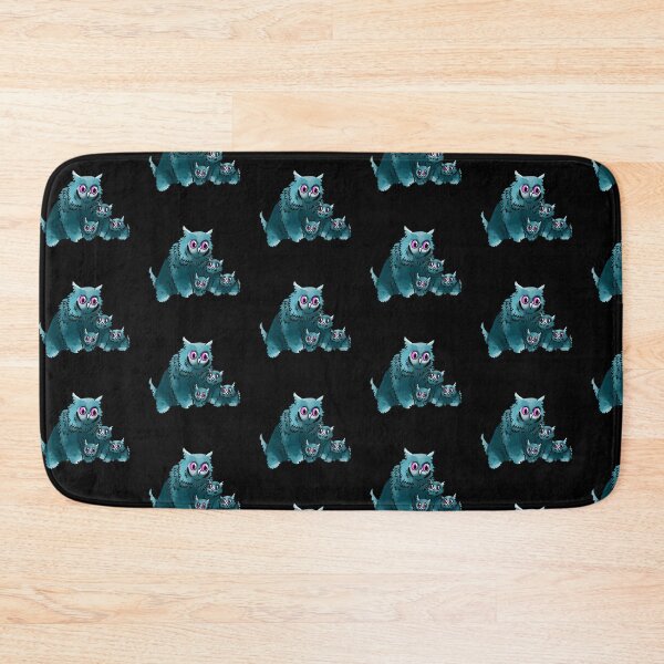 Item preview, Owlbear family (teal) designed and sold by TheDoodlemancer.