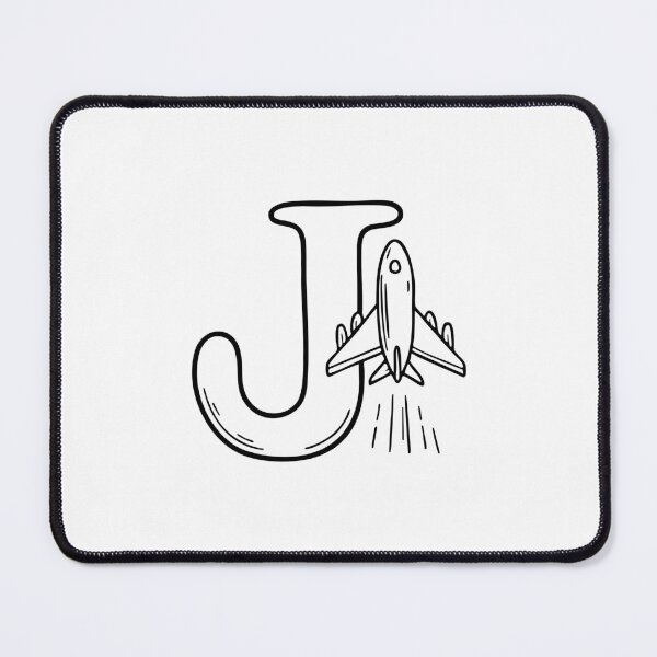 Item preview, An illustration of Jet with letter J beside it designed and sold by rasagamastore.