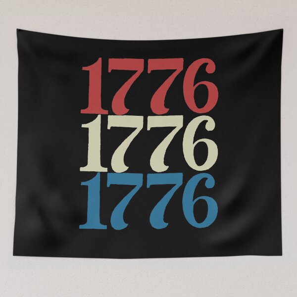 Item preview, 1776 Shirt 4th Of July USA Flag Red White Blue designed and sold by cgocgy.
