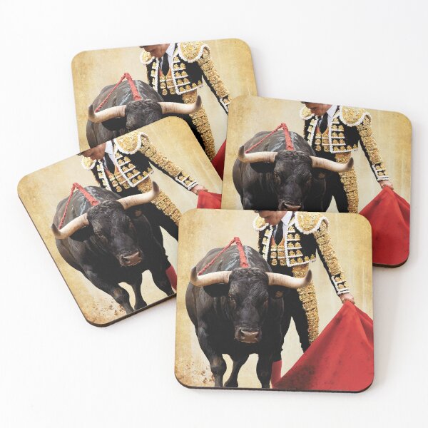 Item preview, Vintage Bull Fighter Poster designed and sold by Random Designs.