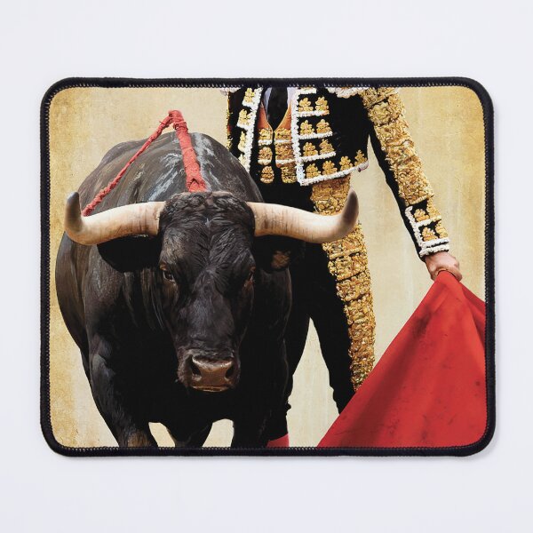 Item preview, Vintage Bull Fighter Poster designed and sold by Random Designs.
