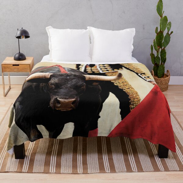 Item preview, Vintage Bull Fighter Poster designed and sold by Random Designs.