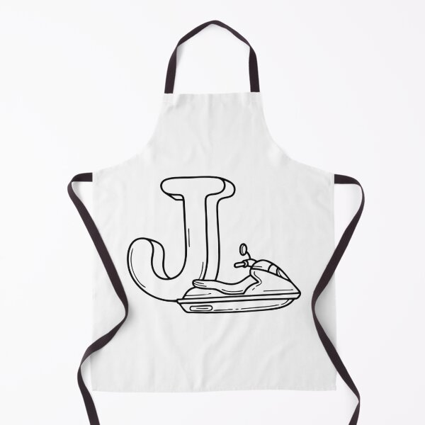 Item preview, An illustration of Jetski with letter J beside it designed and sold by rasagamastore.